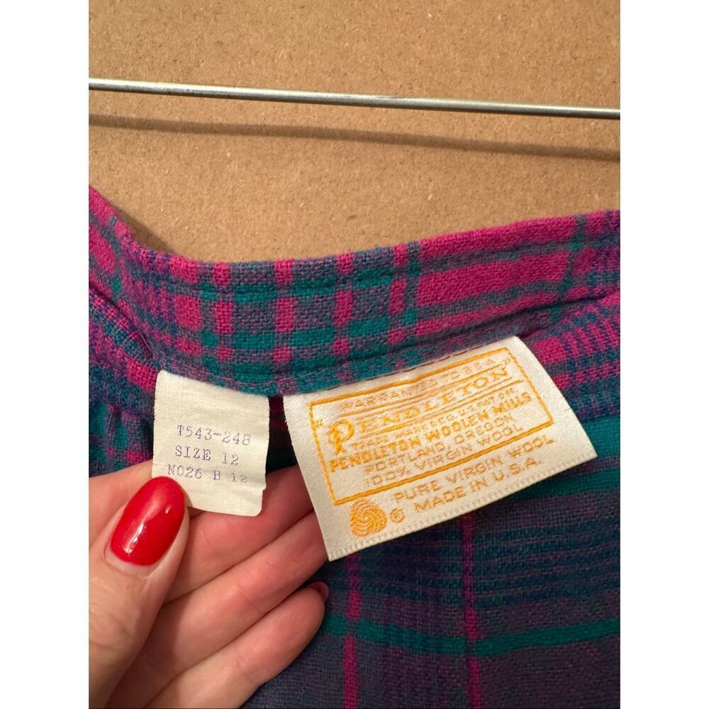 Pendleton Blazer & Skirt Suit Set Wool - Picture 9 of 14